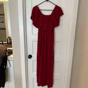 Off the shoulder dress